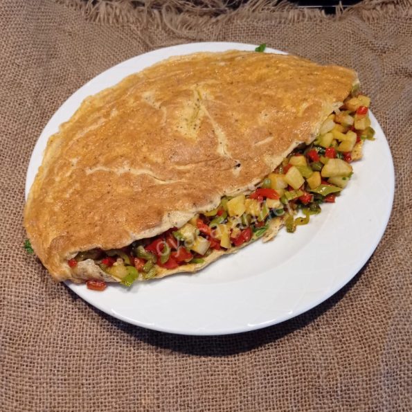 Sebzeli Omlet